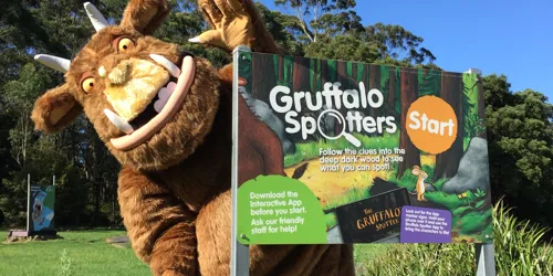 The Gruffalo Costume And Start Sign Main Image